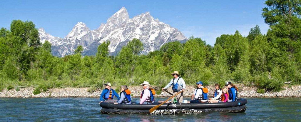 Snake River rafting in Jackson Hole with BEST, Barker-Ewing Scenic Float Trip in Grand Teton National Park