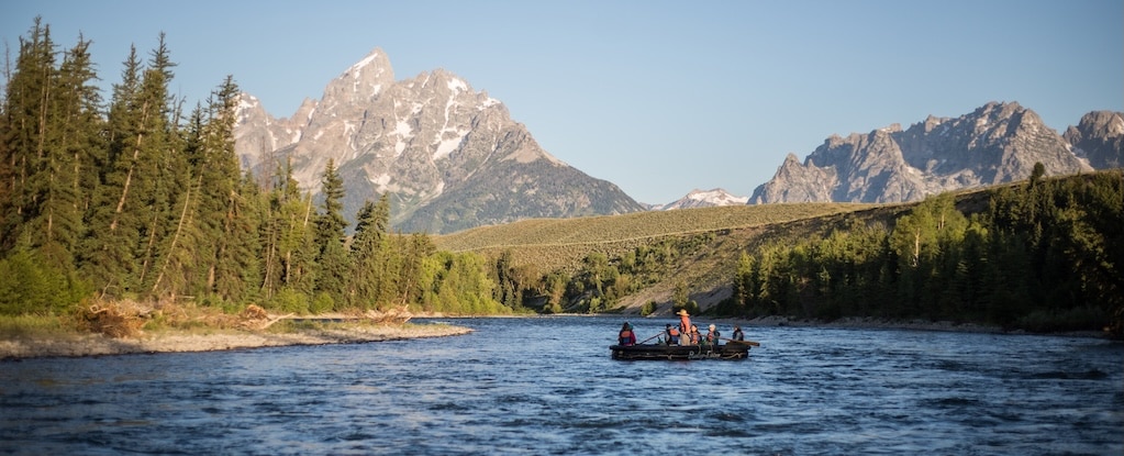 Friday, July 20, 2018, on the Snake River in Grand Teton National Park, Wyoming.